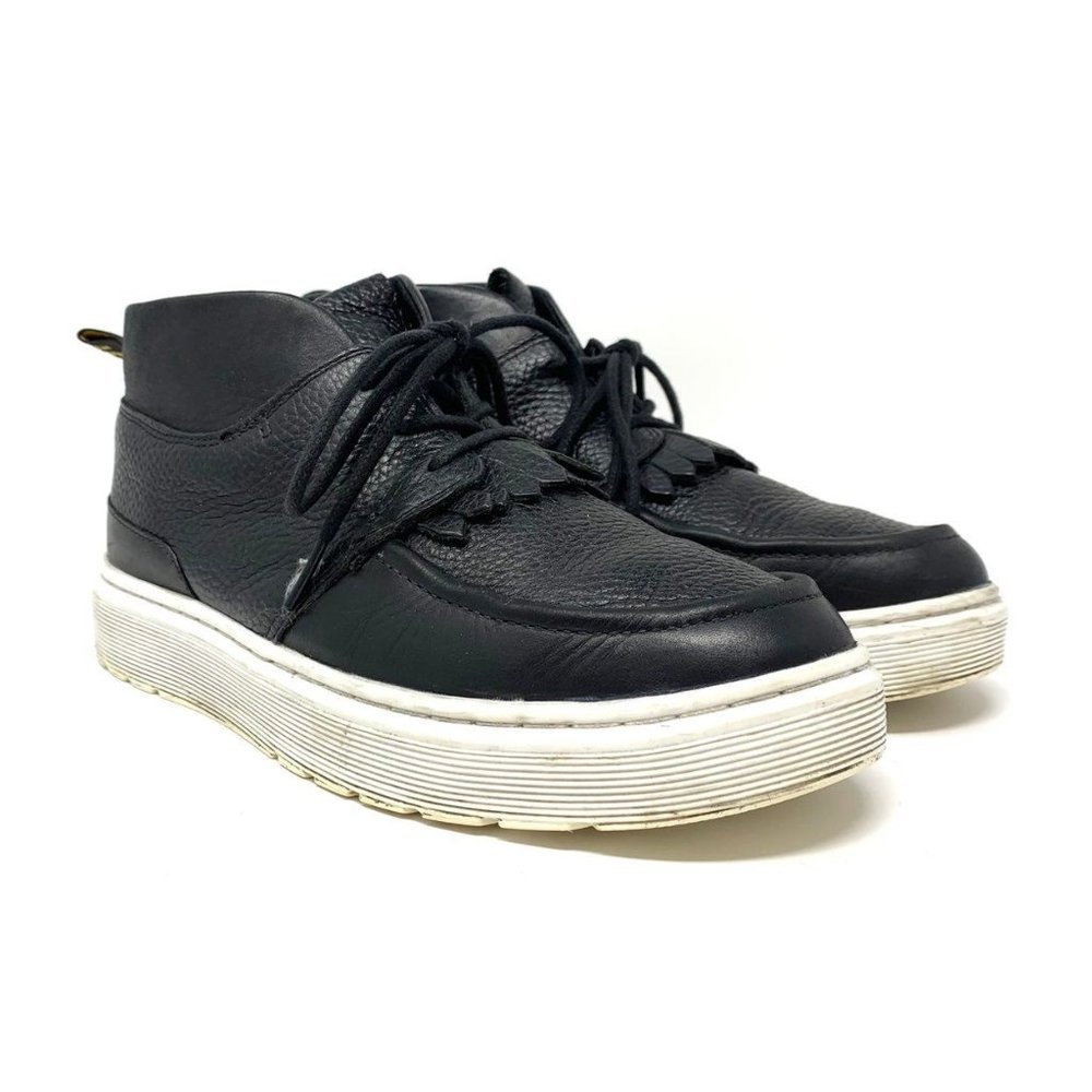 Dr Martens Jemima Air Wair Black Leather Lace Up Chukka Boots Size 8